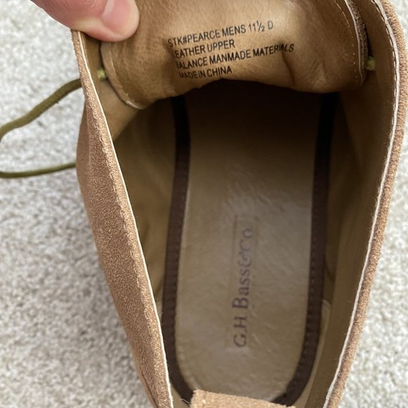 Bass Men's Suede Chukka Boots size 11.5 - Picture 4 of 7